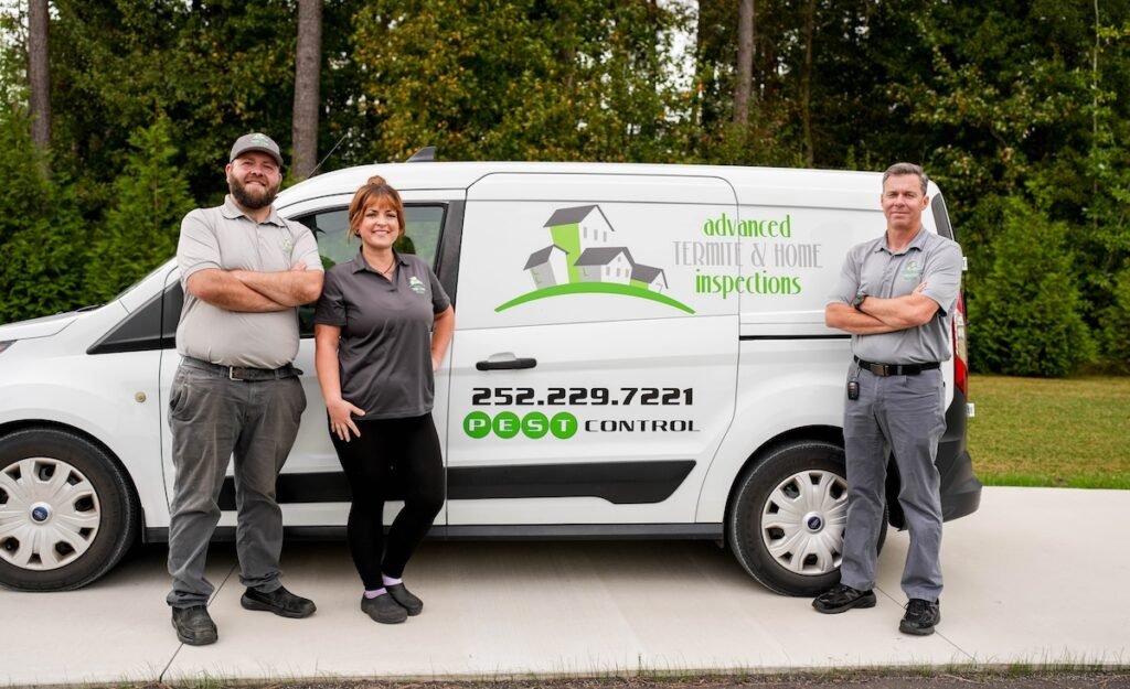Advanced Termite and Pest Control team in Greenville NC
